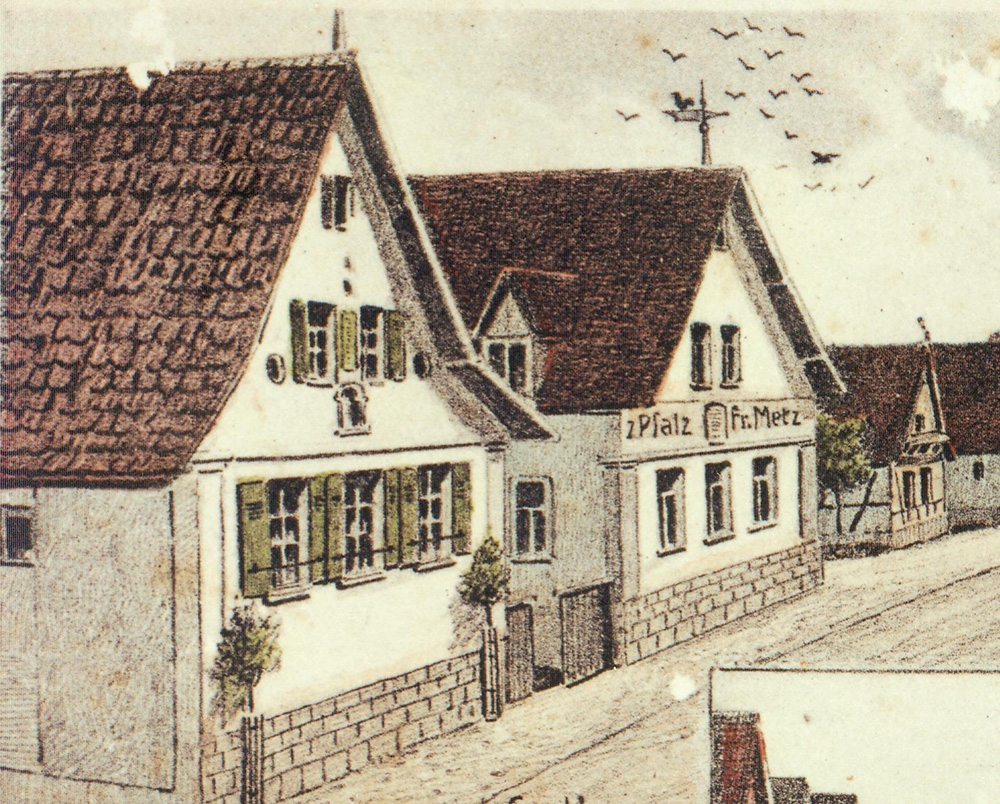 Gasthaus zur Pfalz – Gründungsort 1913