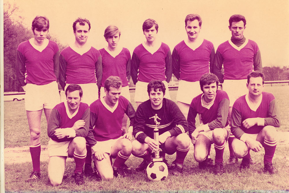 Mannschaft 1969 – Kreispokalsieger