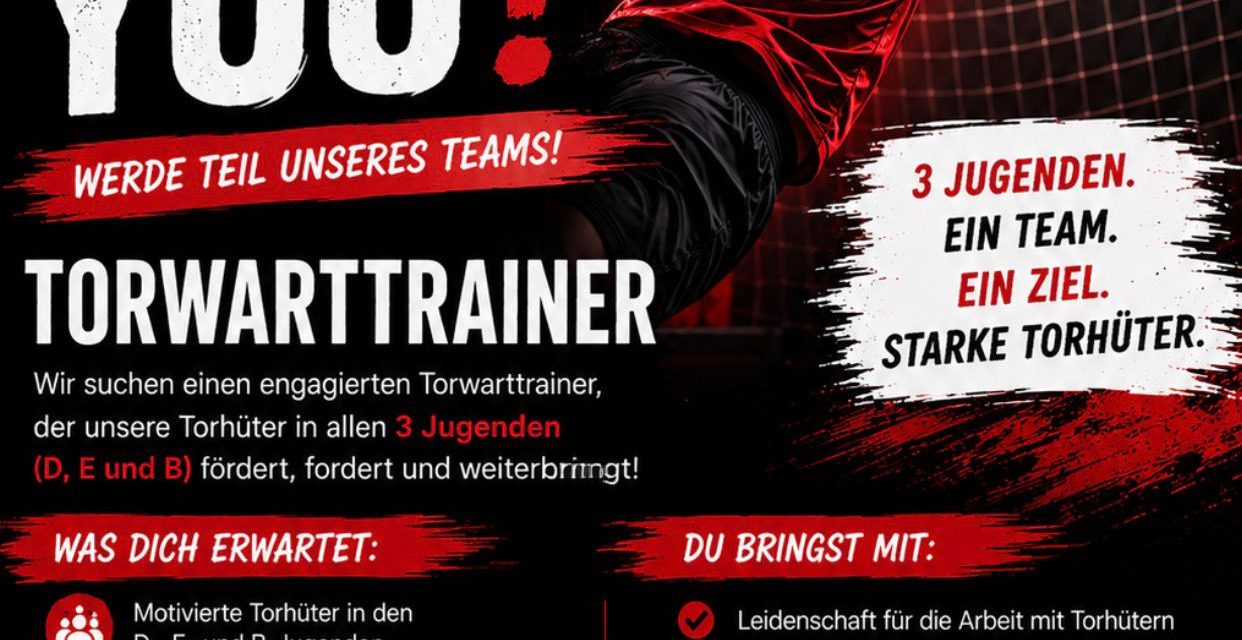 Torwarttrainer gesucht
